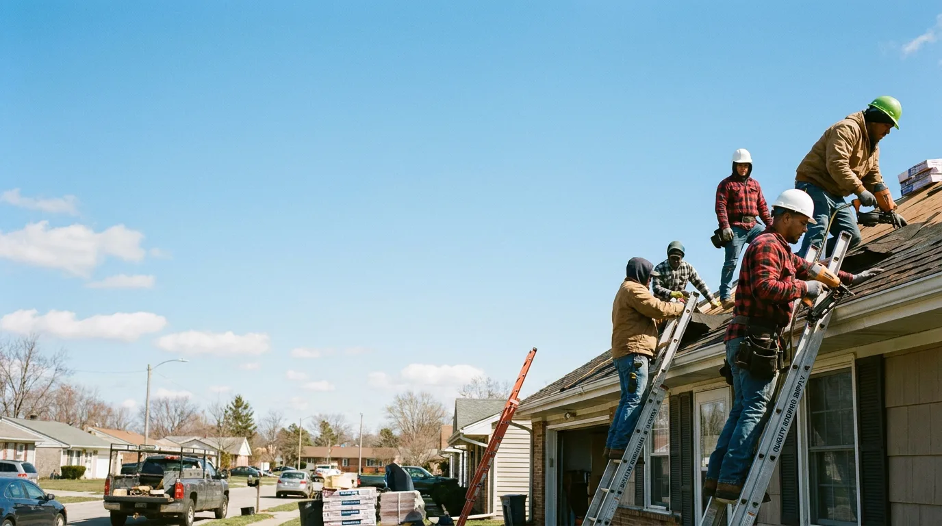 Roofing in Ivanhoe, CA near me